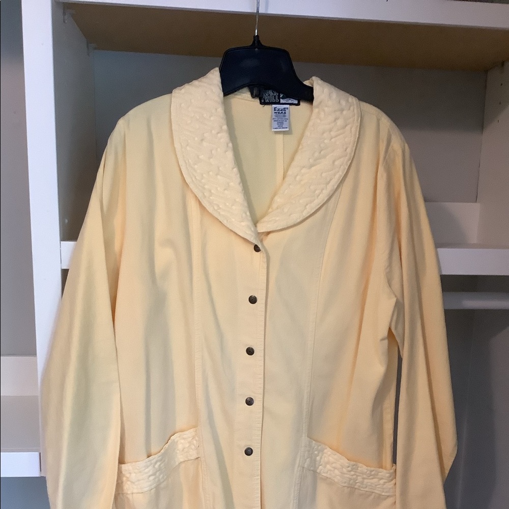 Soft Butter Yellow Blazer